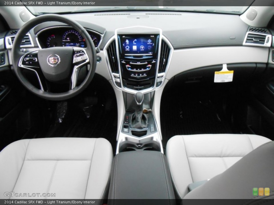 Light Titanium/Ebony Interior Dashboard for the 2014 Cadillac SRX FWD #88499543