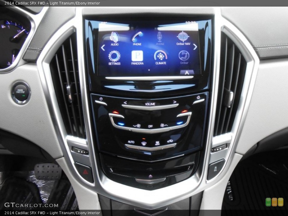 Light Titanium/Ebony Interior Controls for the 2014 Cadillac SRX FWD #88499595