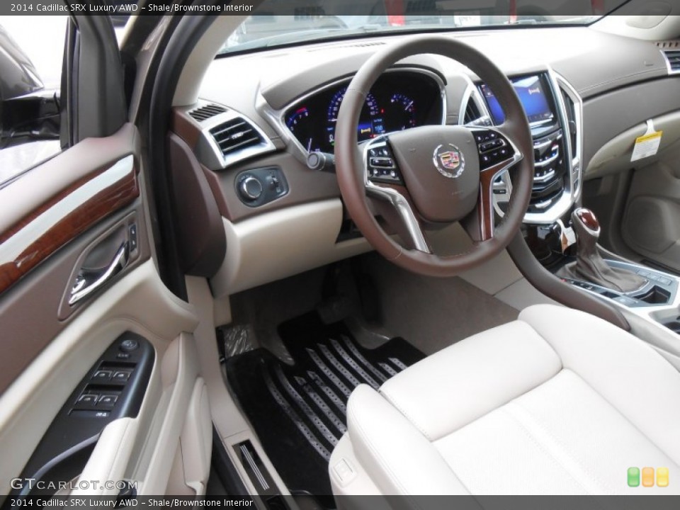 Shale/Brownstone Interior Photo for the 2014 Cadillac SRX Luxury AWD #88500594