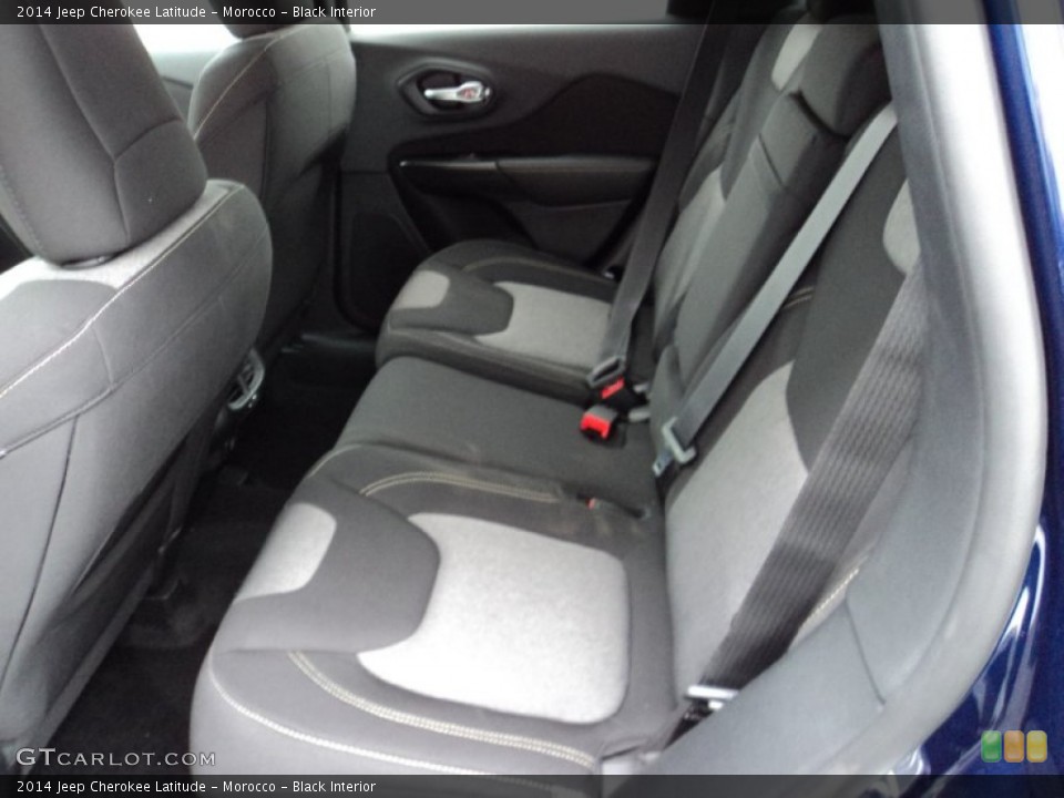 Morocco - Black Interior Rear Seat for the 2014 Jeep Cherokee Latitude #88505826