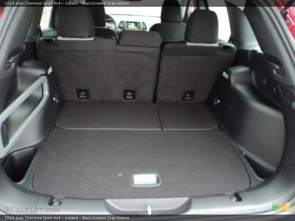 Iceland - Black/Iceland Gray Interior Trunk for the 2014 Jeep Cherokee Sport 4x4 #88506810