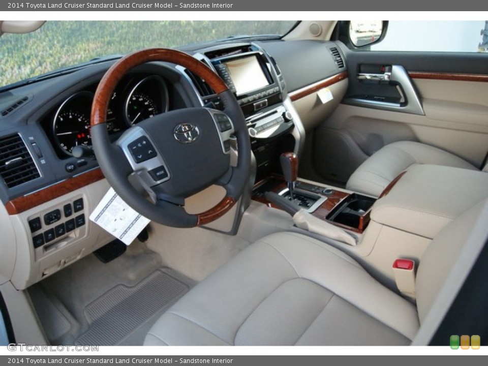 Sandstone 2014 Toyota Land Cruiser Interiors