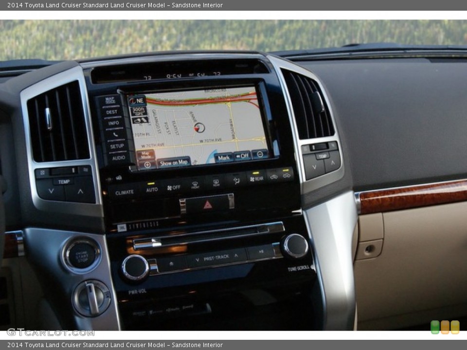 Sandstone Interior Controls for the 2014 Toyota Land Cruiser  #88509489