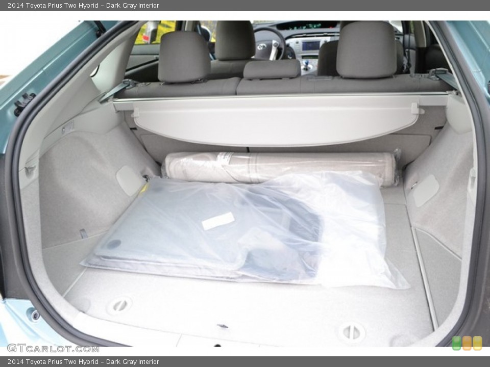 Dark Gray Interior Trunk for the 2014 Toyota Prius Two Hybrid #88510527