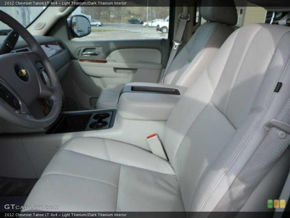 Light Titanium/Dark Titanium Interior Front Seat for the 2012 Chevrolet Tahoe LT 4x4 #88517418