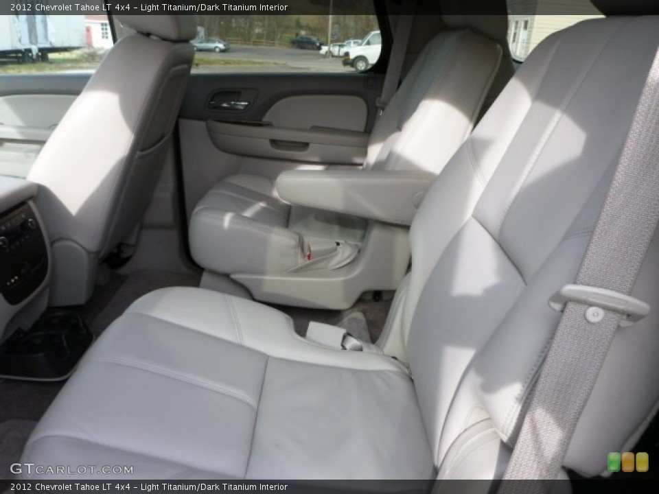 Light Titanium/Dark Titanium Interior Rear Seat for the 2012 Chevrolet Tahoe LT 4x4 #88517463
