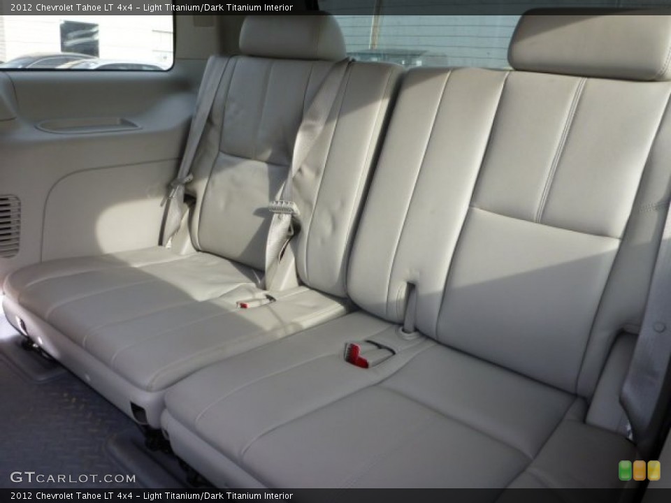 Light Titanium/Dark Titanium Interior Rear Seat for the 2012 Chevrolet Tahoe LT 4x4 #88517484