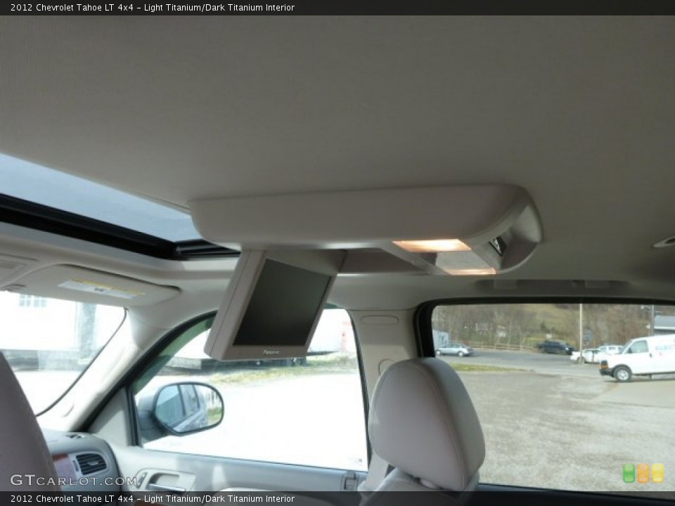 Light Titanium/Dark Titanium Interior Entertainment System for the 2012 Chevrolet Tahoe LT 4x4 #88517505