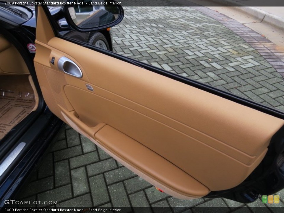 Sand Beige Interior Door Panel for the 2009 Porsche Boxster  #88528950