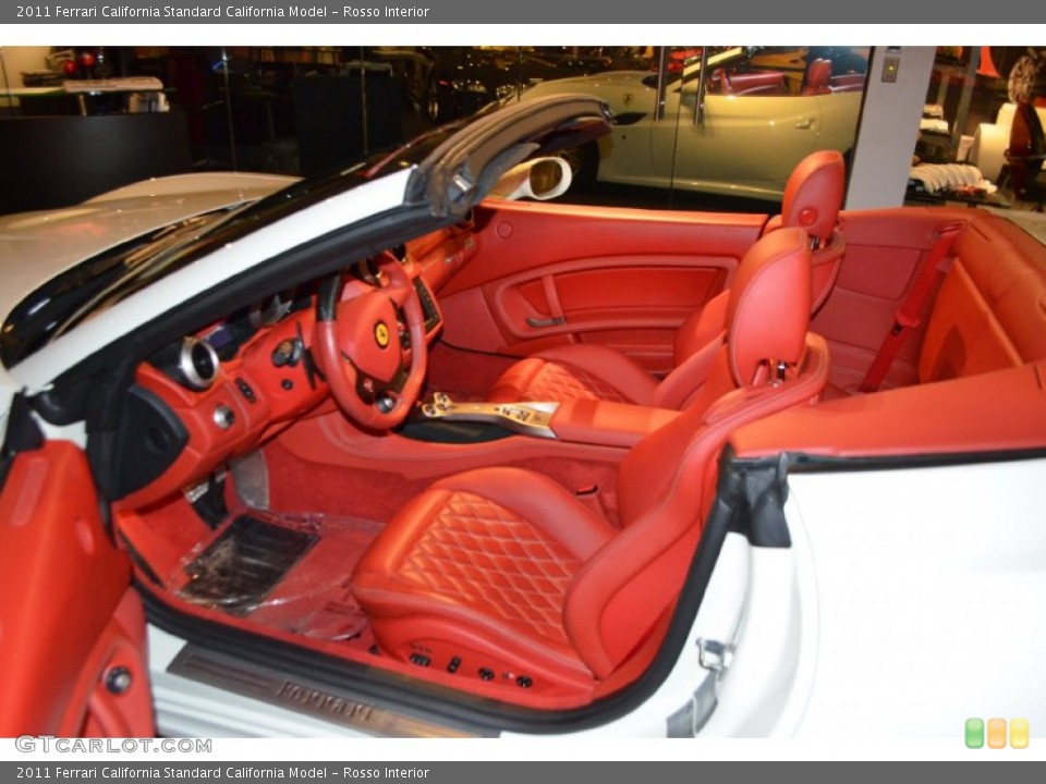 Rosso Interior Photo for the 2011 Ferrari California  #88530072