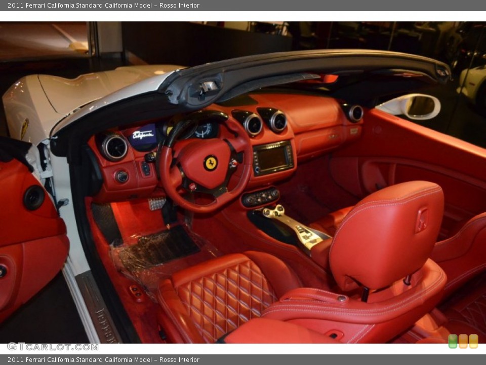 Rosso Interior Prime Interior for the 2011 Ferrari California  #88530078