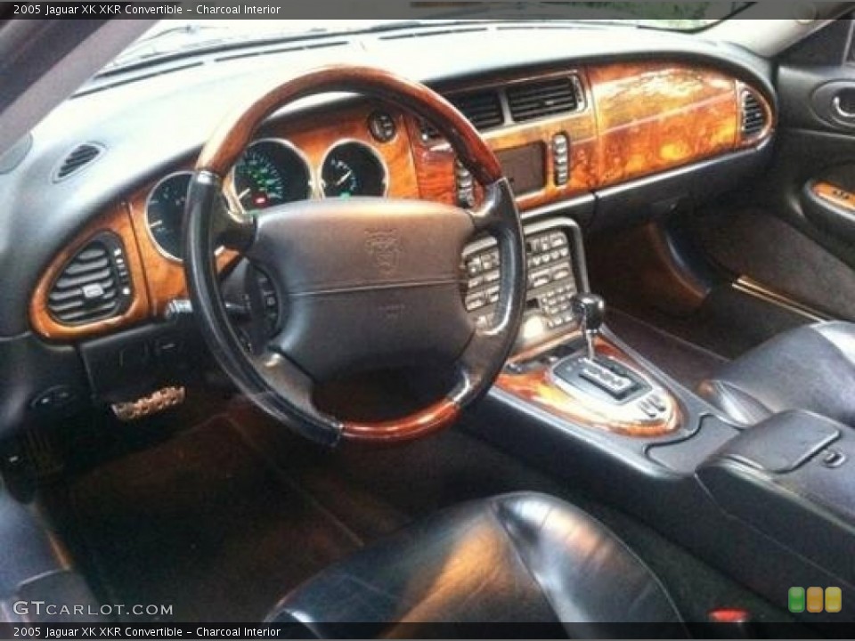 Charcoal Interior Prime Interior for the 2005 Jaguar XK XKR Convertible #88532927