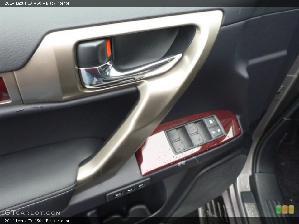 Black Interior Controls for the 2014 Lexus GX 460 #88534115