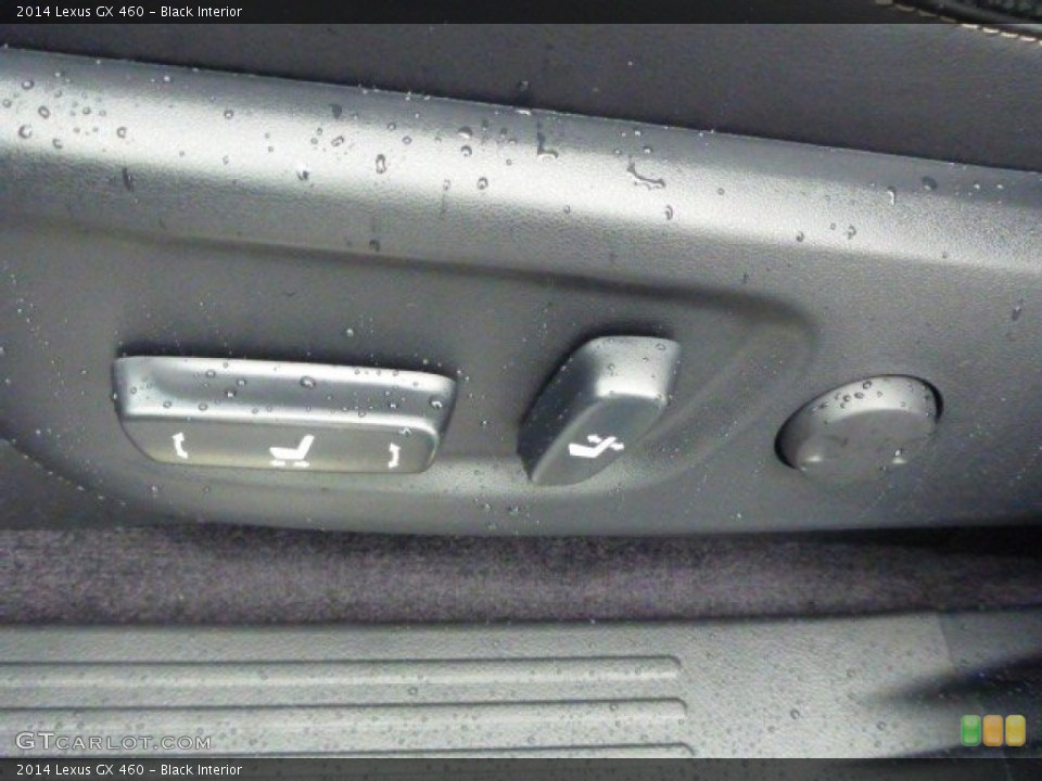 Black Interior Controls for the 2014 Lexus GX 460 #88534139