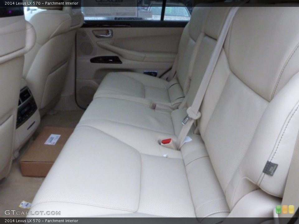Parchment Interior Rear Seat for the 2014 Lexus LX 570 #88536182