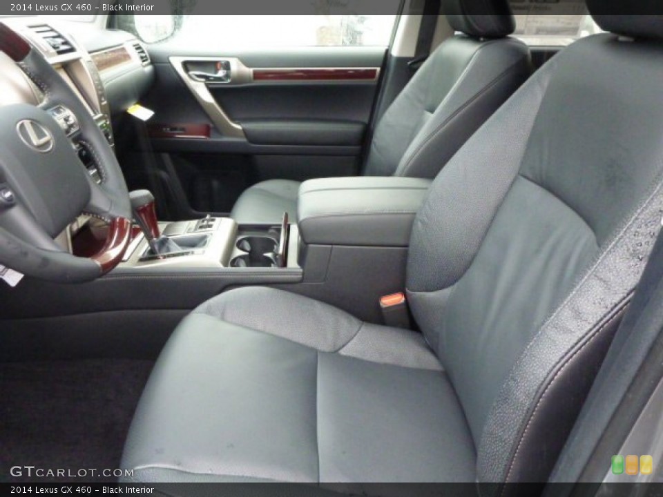 Black Interior Front Seat for the 2014 Lexus GX 460 #88536590