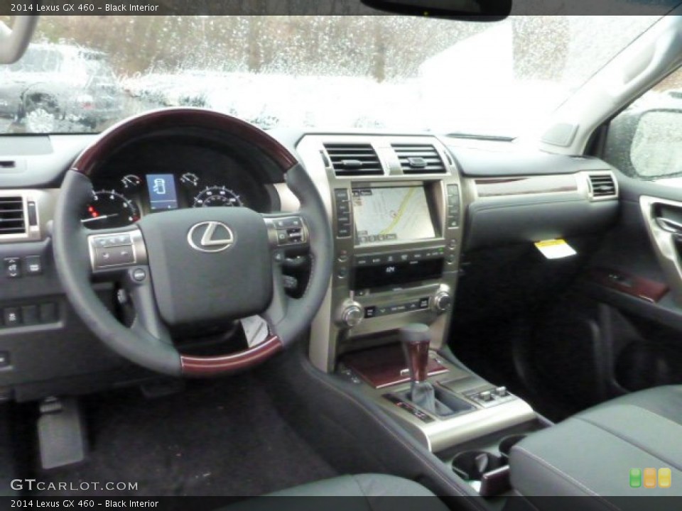 Black Interior Dashboard for the 2014 Lexus GX 460 #88536629