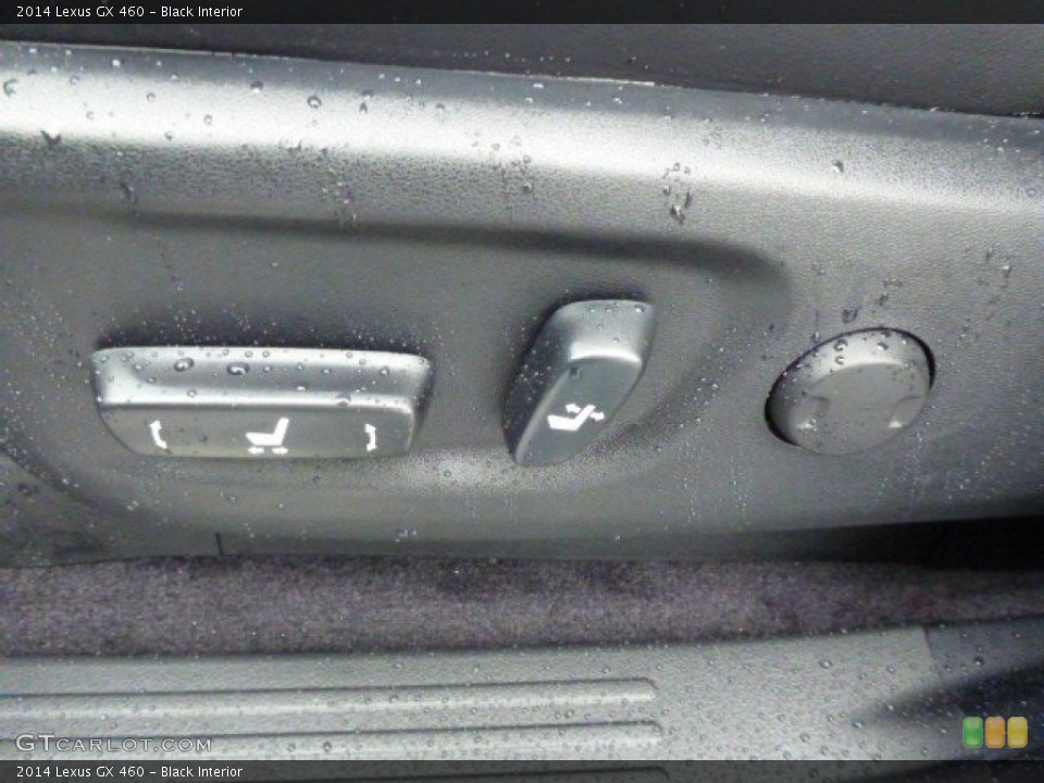 Black Interior Controls for the 2014 Lexus GX 460 #88536674