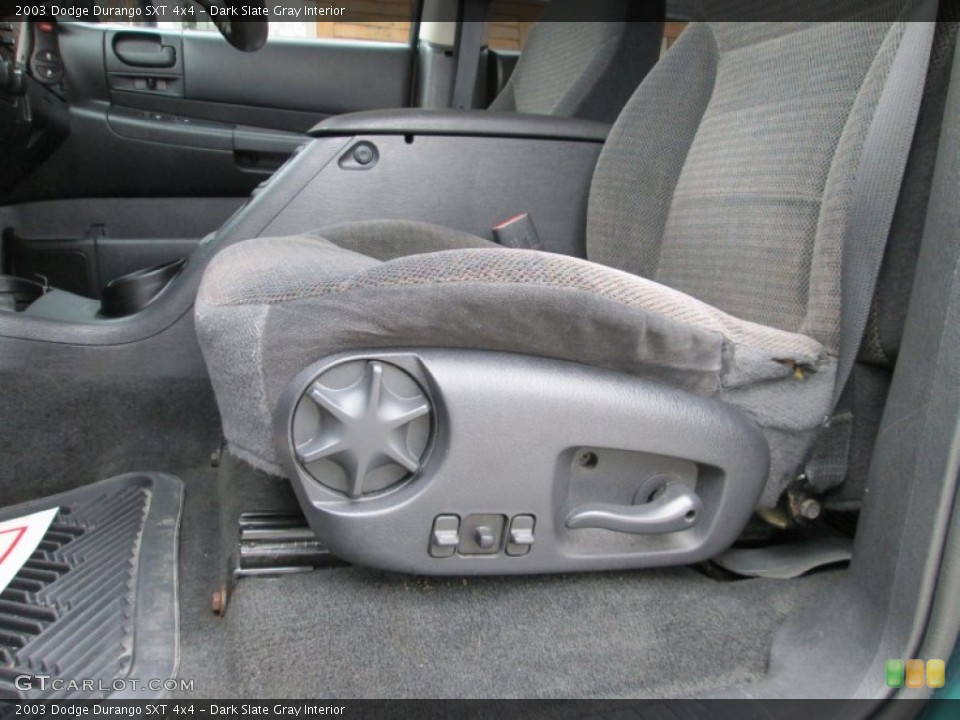 Dark Slate Gray Interior Front Seat for the 2003 Dodge Durango SXT 4x4 #88539470