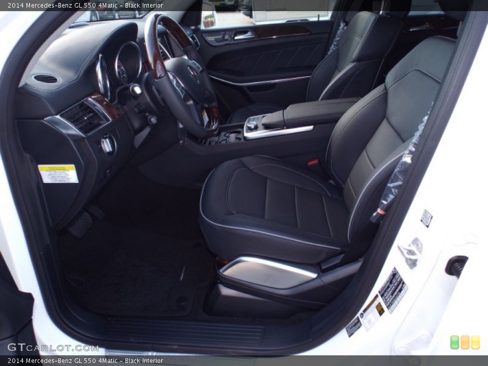 Black Interior Front Seat for the 2014 Mercedes-Benz GL 550 4Matic #88540000