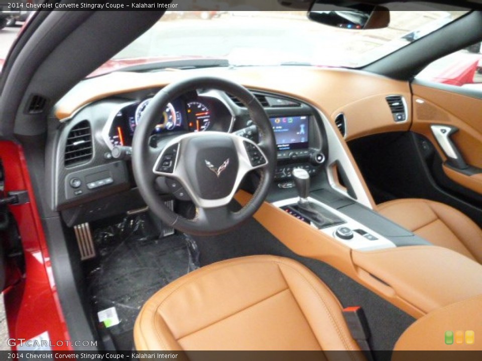 Kalahari Interior Prime Interior for the 2014 Chevrolet Corvette Stingray Coupe #88543907