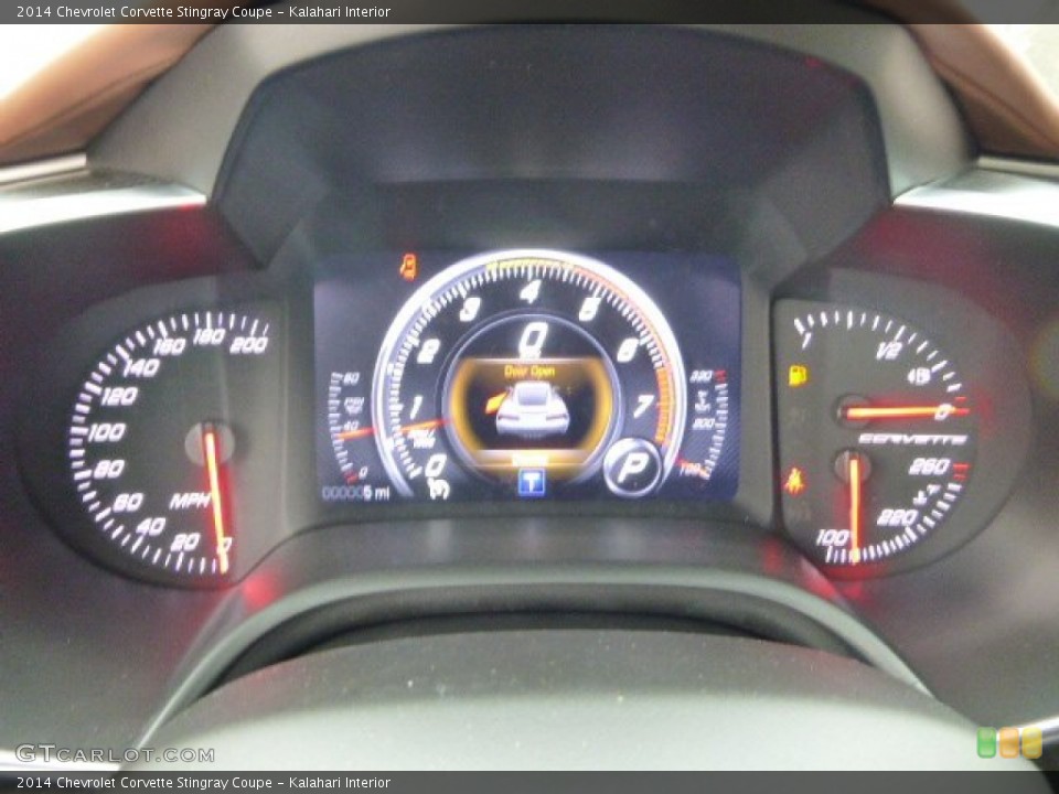 Kalahari Interior Gauges for the 2014 Chevrolet Corvette Stingray Coupe #88544098
