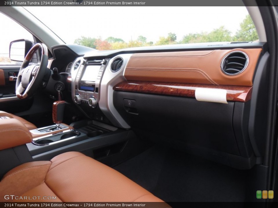 1794 Edition Premium Brown Interior Dashboard for the 2014 Toyota Tundra 1794 Edition Crewmax #88545086