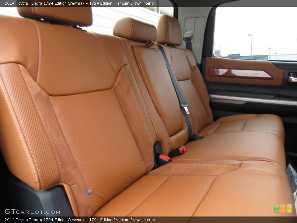 1794 Edition Premium Brown Interior Rear Seat for the 2014 Toyota Tundra 1794 Edition Crewmax #88545164