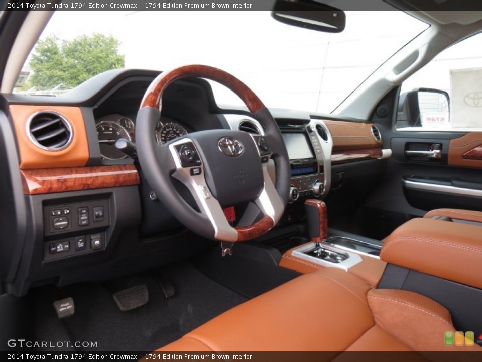 1794 Edition Premium Brown Interior Photo for the 2014 Toyota Tundra 1794 Edition Crewmax #88545237