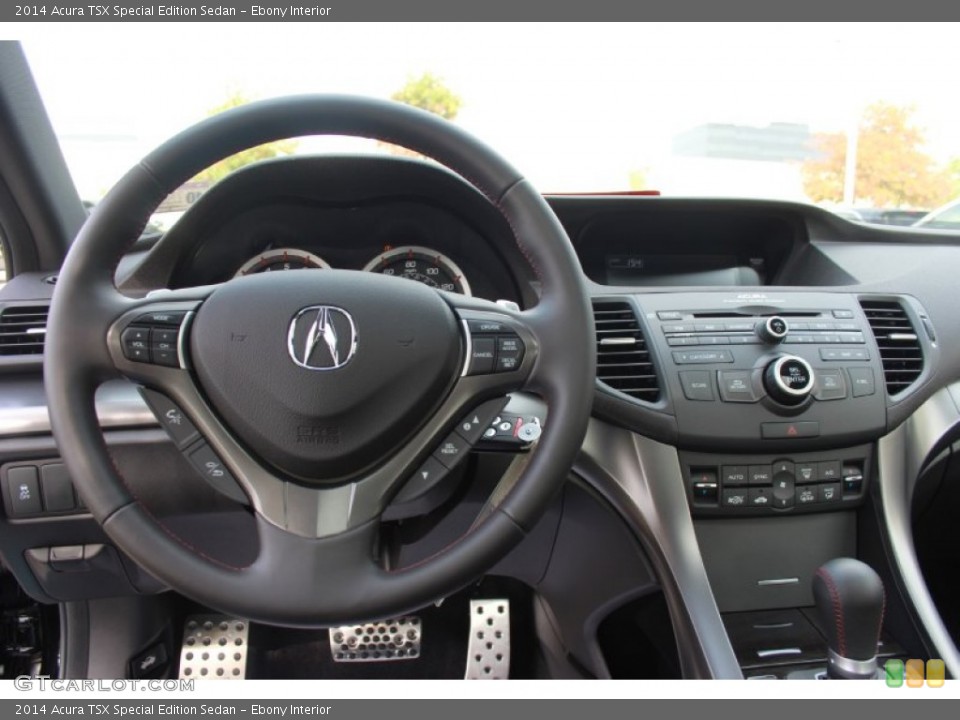 Ebony Interior Dashboard for the 2014 Acura TSX Special Edition Sedan #88545248