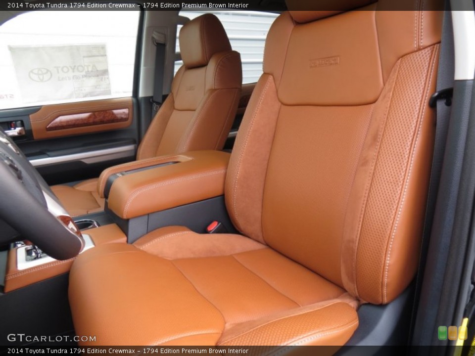 1794 Edition Premium Brown 2014 Toyota Tundra Interiors