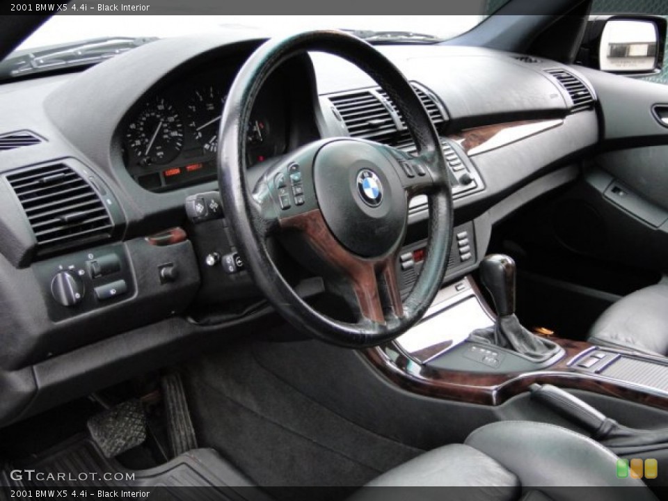 Black Interior Dashboard for the 2001 BMW X5 4.4i #88545566