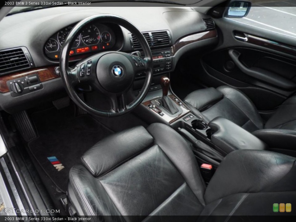 Black 2003 BMW 3 Series Interiors