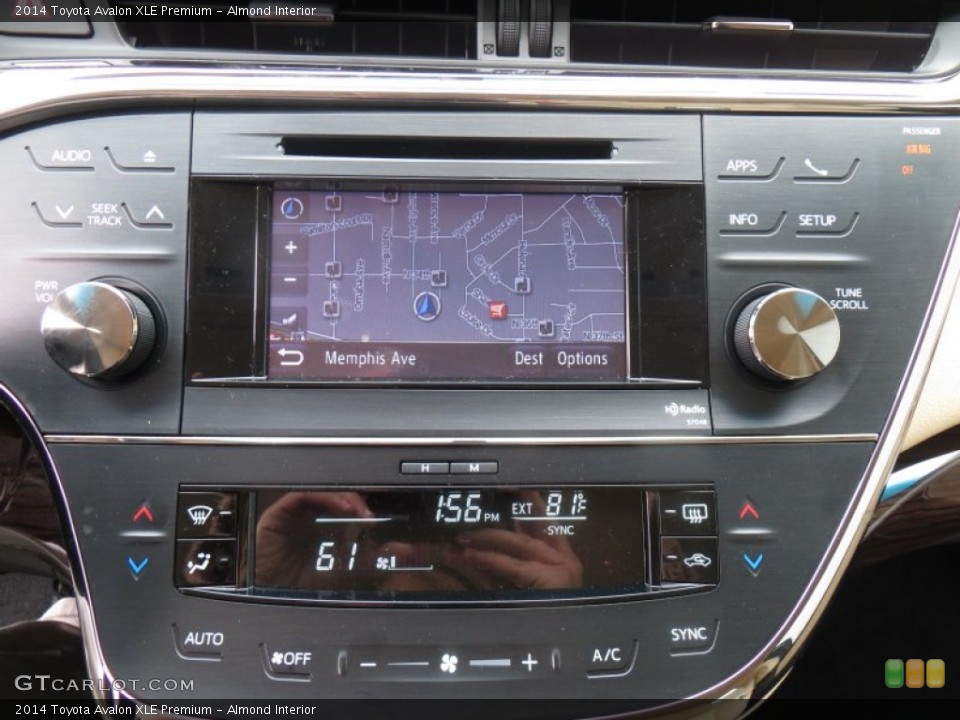 Almond Interior Navigation for the 2014 Toyota Avalon XLE Premium #88547963