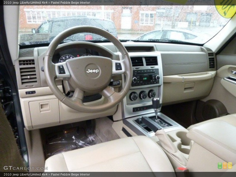 Pastel Pebble Beige Interior Prime Interior for the 2010 Jeep Liberty Limited 4x4 #88548393