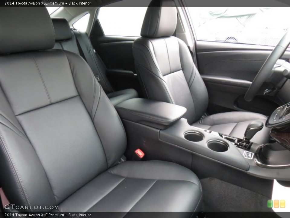 Black Interior Front Seat for the 2014 Toyota Avalon XLE Premium #88548617