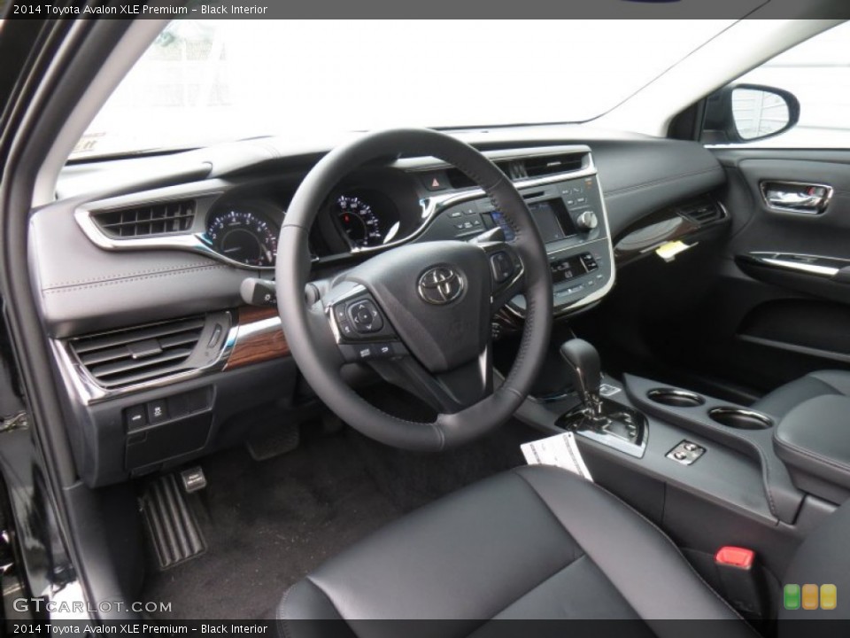 Black Interior Prime Interior for the 2014 Toyota Avalon XLE Premium #88548773