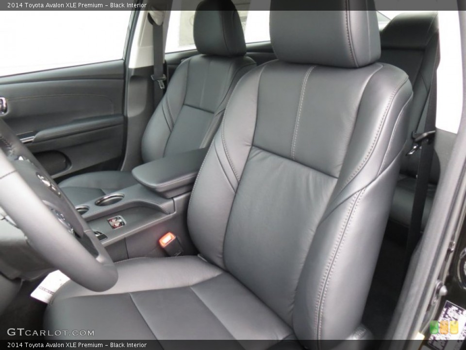 Black Interior Front Seat for the 2014 Toyota Avalon XLE Premium #88548797