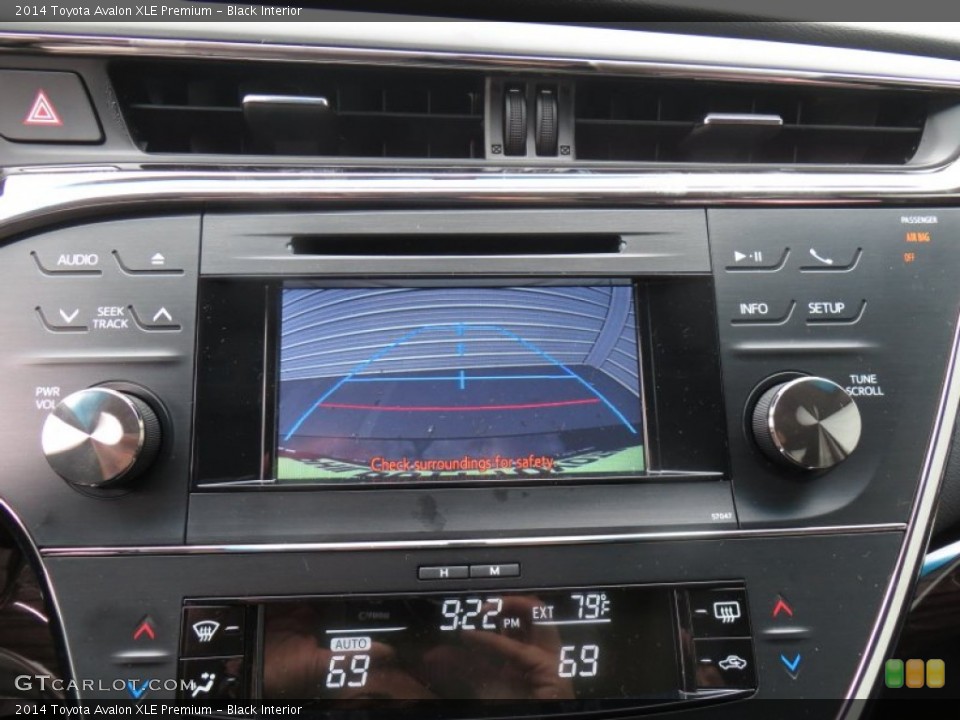 Black Interior Controls for the 2014 Toyota Avalon XLE Premium #88548902