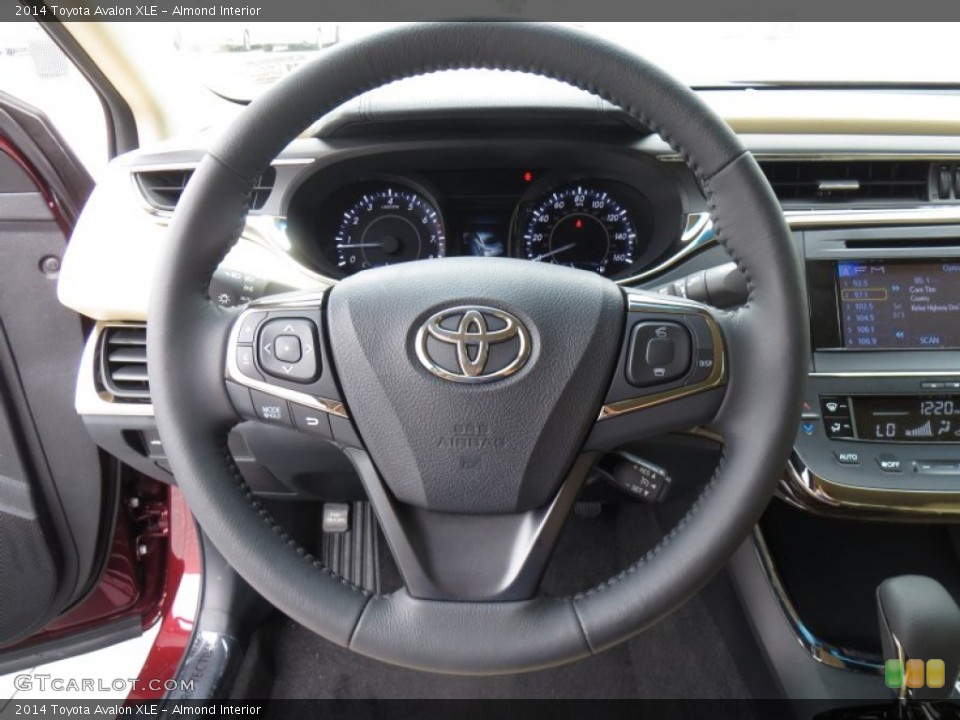 Almond Interior Steering Wheel for the 2014 Toyota Avalon XLE #88550774