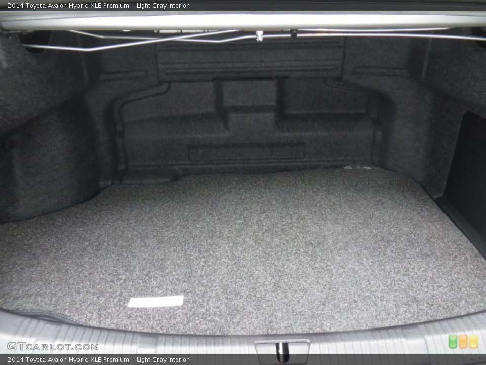 Light Gray Interior Trunk for the 2014 Toyota Avalon Hybrid XLE Premium #88553108