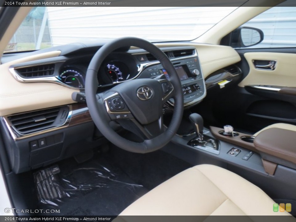 Almond Interior Prime Interior for the 2014 Toyota Avalon Hybrid XLE Premium #88553993