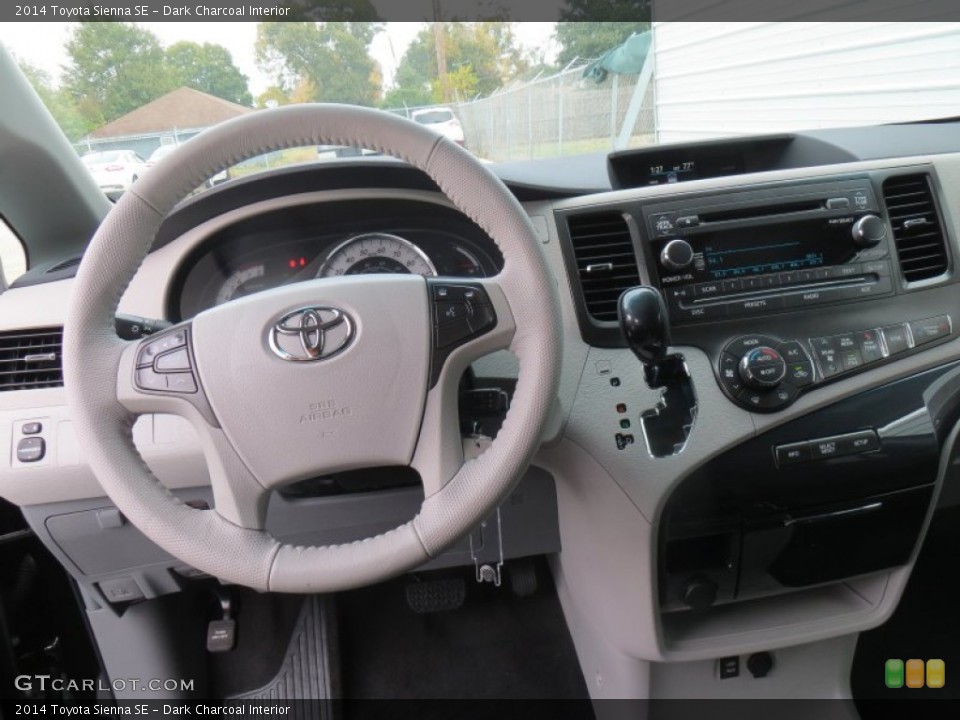 Dark Charcoal Interior Dashboard for the 2014 Toyota Sienna SE #88554920