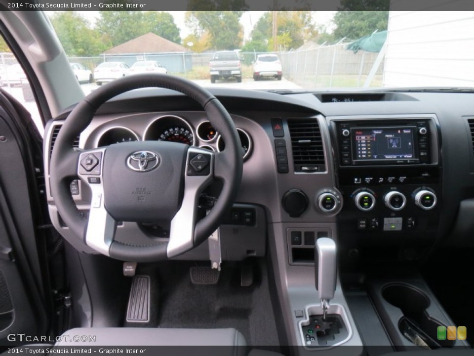 Graphite Interior Dashboard for the 2014 Toyota Sequoia Limited #88555835