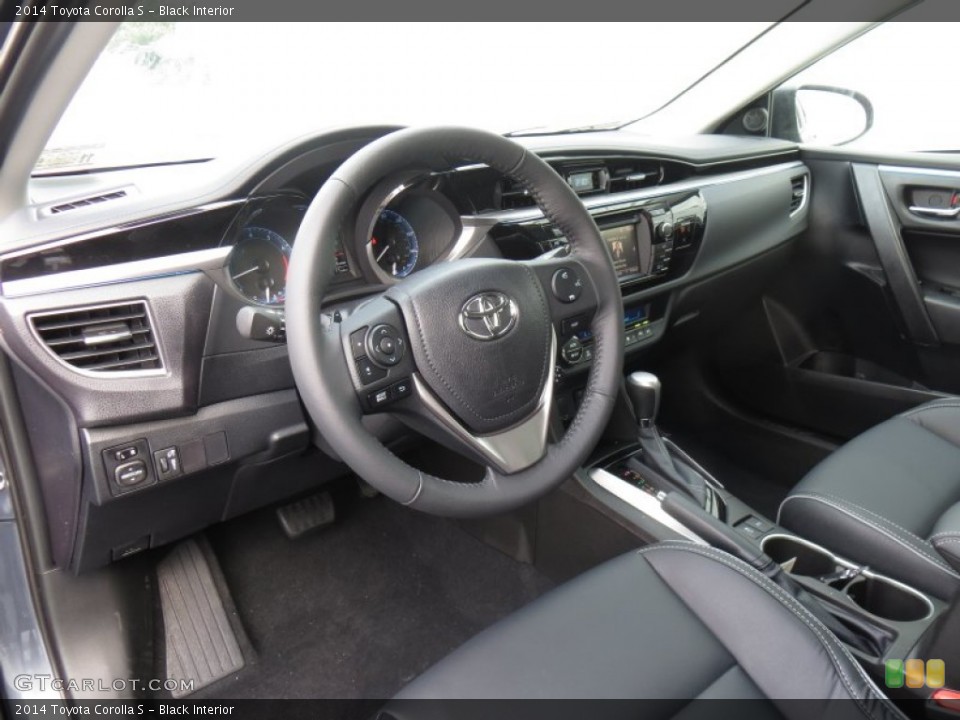Black Interior Photo for the 2014 Toyota Corolla S #88556516