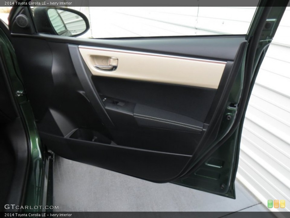 Ivory Interior Door Panel for the 2014 Toyota Corolla LE #88557065