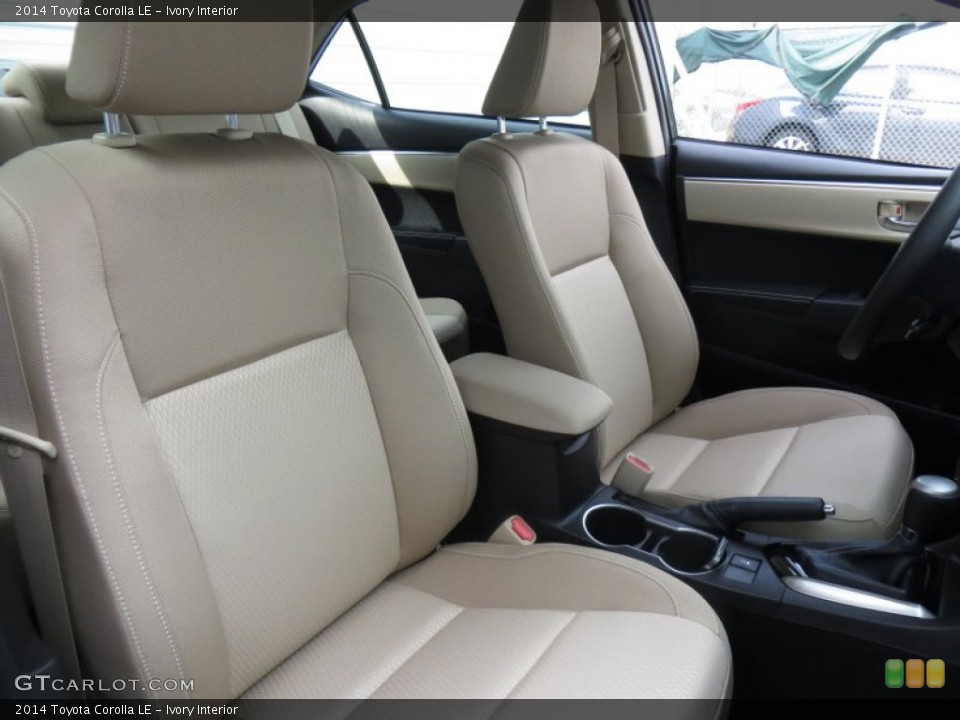 Ivory Interior Front Seat for the 2014 Toyota Corolla LE #88557092