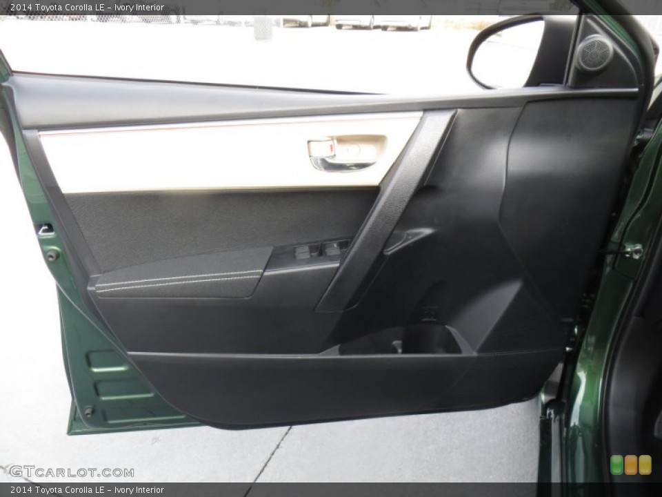 Ivory Interior Door Panel for the 2014 Toyota Corolla LE #88557161