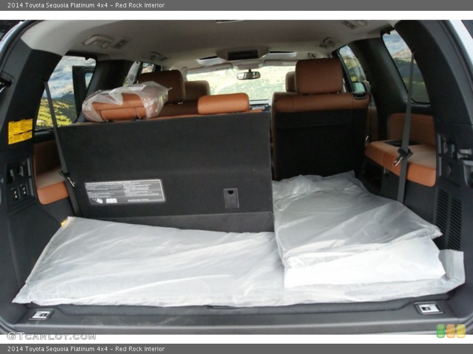Red Rock Interior Trunk for the 2014 Toyota Sequoia Platinum 4x4 #88558961