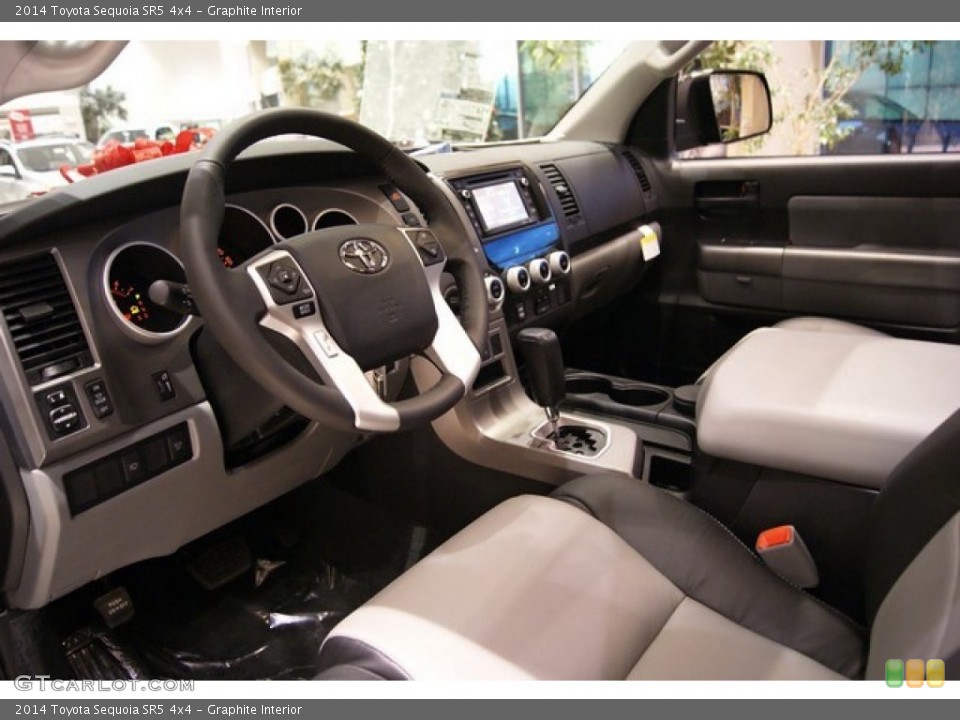 Graphite Interior Prime Interior for the 2014 Toyota Sequoia SR5 4x4 #88559129